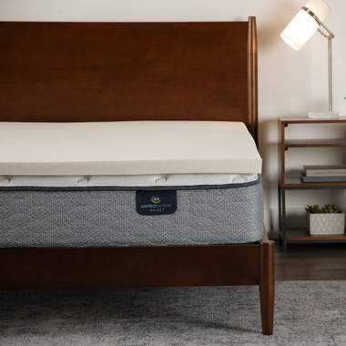 Serta memory foam on sale mattress topper